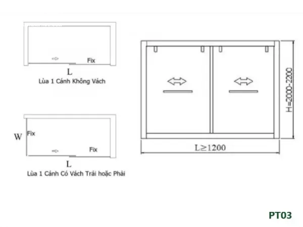 Bản vẽ khung inox phụ kiện Papo mã PT03