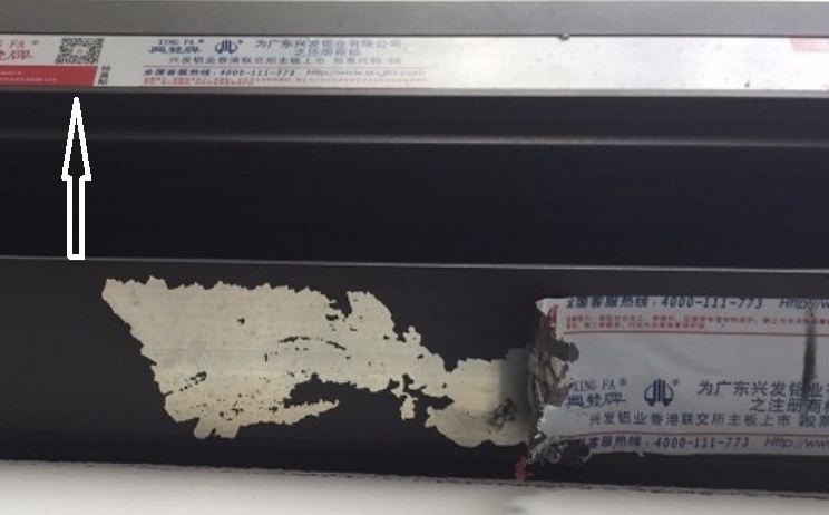 image181-1 Hình ảnh nhôm XINGFA giả nhái trên thị trường hiện nay