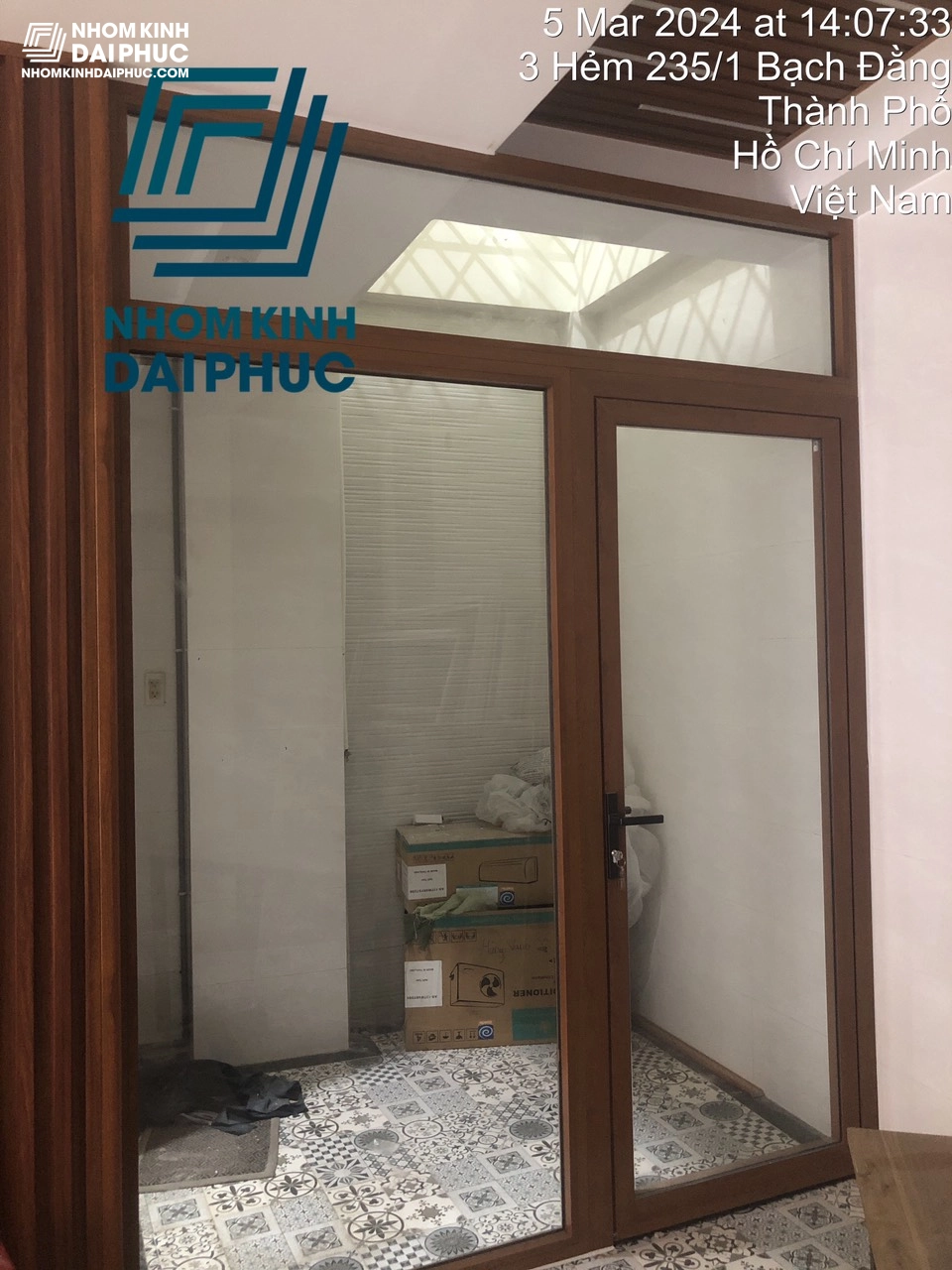Nhôm Kính Đại Phúc cung cấp và lắp đặt cửa nhôm Xingfa tại Bạch Đằng, Quận Bình Thạnh, TP.HCM